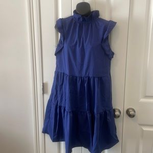 Flutter sleeve dress